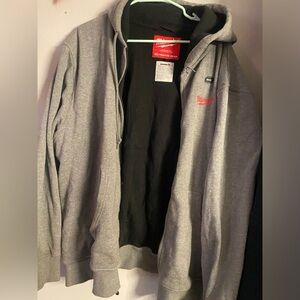 Milwaukee heated zip up hoodie with battery and charger XXL